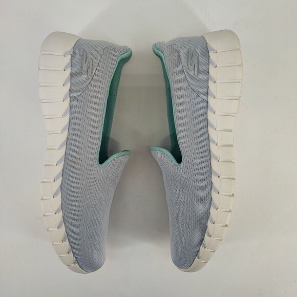 Skechers Women's Go Walk Smart 2 Gray Mesh Sneaker Size 8 - Picture 6 of 10